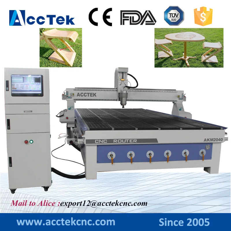 Woodworking Machinery 3d Relief Stl Model CNC 3D Milling Machine AKM2040 2030 Carved Furniture Legs
