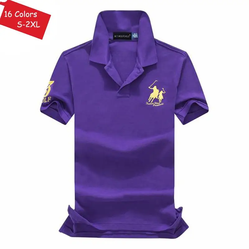 Polos de manga corta para hombre, camisetas deportivas informales con solapa, Tops ajustados de moda, 100% algodón, alta calidad, novedad de verano