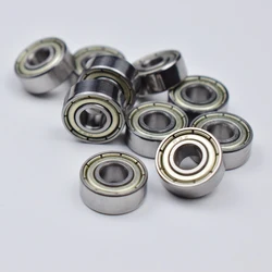 R3ZZ 4.763*12.7*4.98(mm) 10pcs chrome steel Metal Sealed Bearings