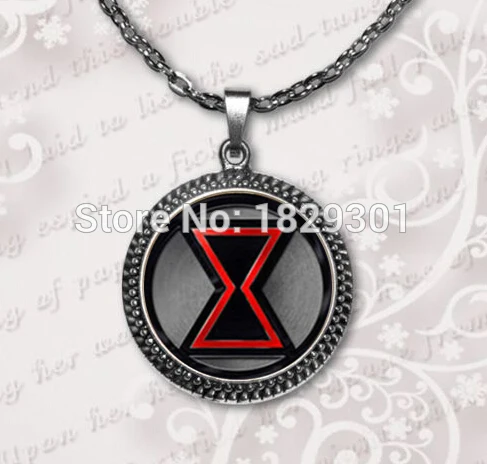 2017 New Emblem Necklace Women Pendant Novel Geometric Photo Jewelry Glass Cabochon Necklaces Link Chains HZ1