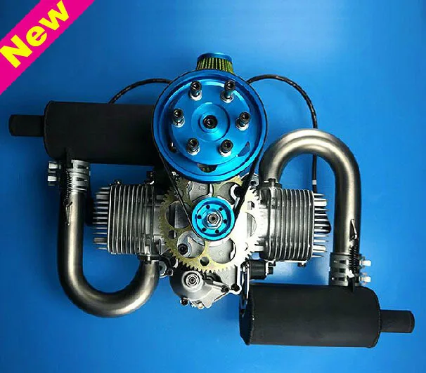 DLE200 DLE 200CC Gasoline Engine for Paramotor ( Premium Muffler Version)