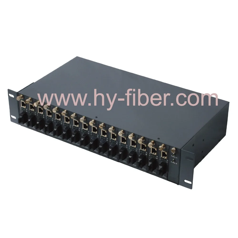 

19 inch 2U power supply module, 16 slots, 220vac, without media converter, without media converter