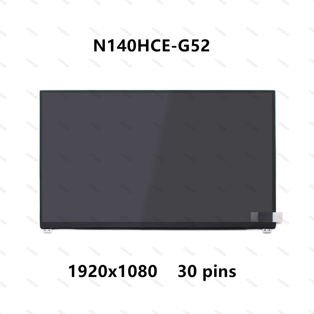 

14,0 "IPS ЖК-дисплей со светодиодной панелью, матрица N140HCE-G52 Rev.C1 для DELL latitude 7480 E7480 PN 0KGYYH 0R6D8G 06HY1W 1920x1080