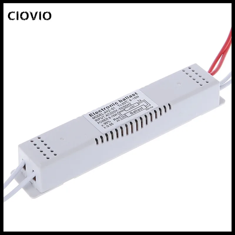 2 Pcs Electronic Ballast for Fluorescent Lamps Bulb 8-16W AC220V for Headlight of T4