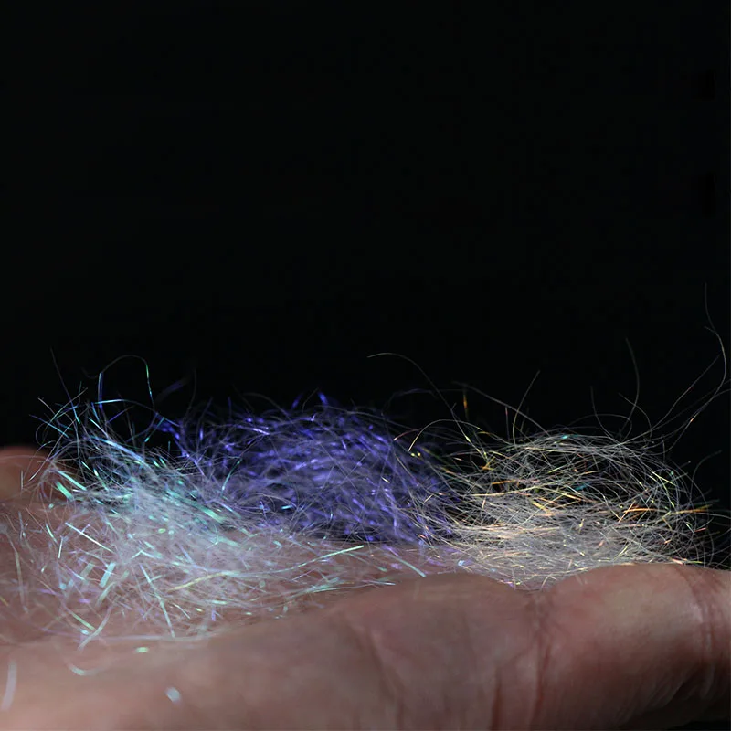 Royal Sissi 3bags Ice Dub multi-laminated synthetic pearlescent fiber holographic ice dubbing flash synthetic fly tying material