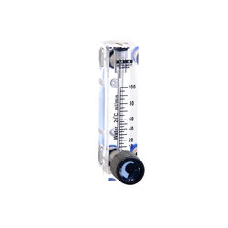 6-60 10-100 ml/min Fit 6mm Tube O.D PMMA Liquid Flowmeter Water Flow Meter Square Panel Type Rotameter LZT-4T