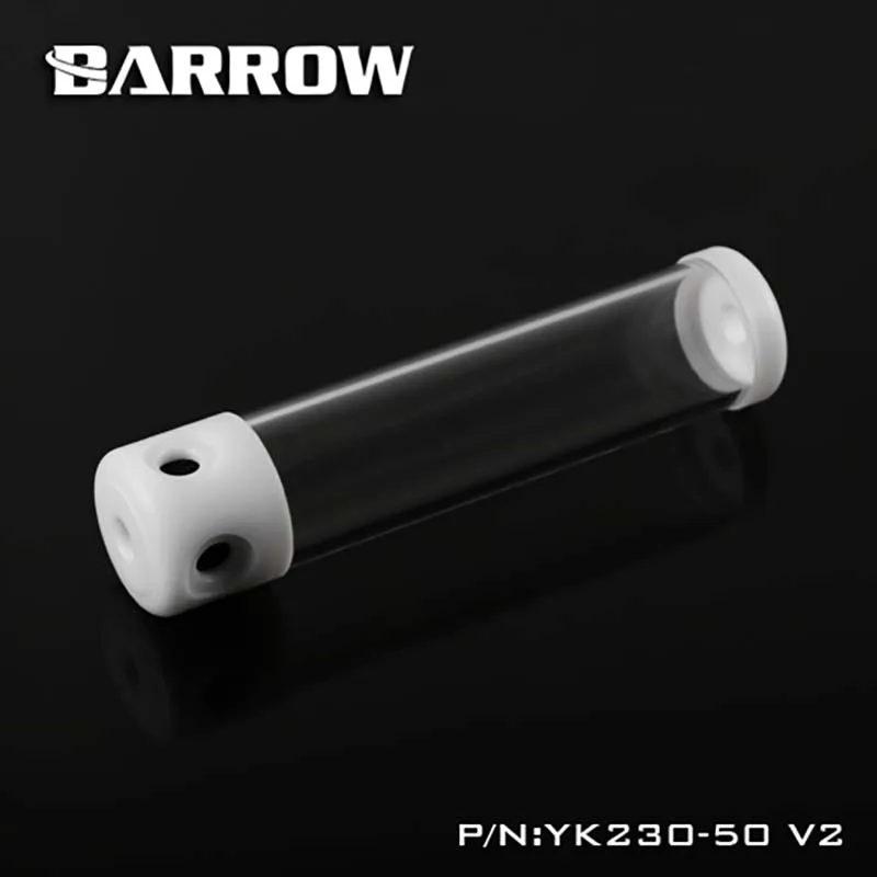 

Barrow YK130-50 YK180-50 YK230-50 YK280-50 V2,Reservoir (DIA:50MM, TL:130mm/180mm/230mm/280mm),T body W cap water cooler tank