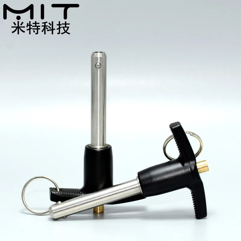 INCH T-handle Ball lock pin Quick release pin safety pin ,diameter 1/4，,5/16 length 0.5-4