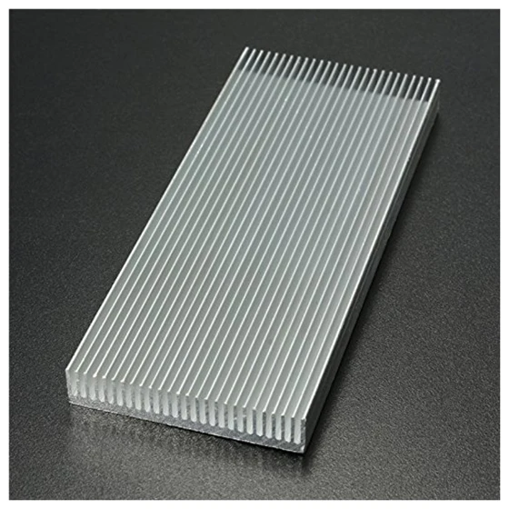 Aluminum Heat Sink Heatsink For High Power LED Amplifier Transistor 100x41x8mm