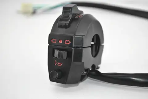 UNDEFINED 오토바이 듀얼 스포츠 왼쪽 스위치 라이트, 방향 지시등, 혼다 XL XR 250 400 650 XR600