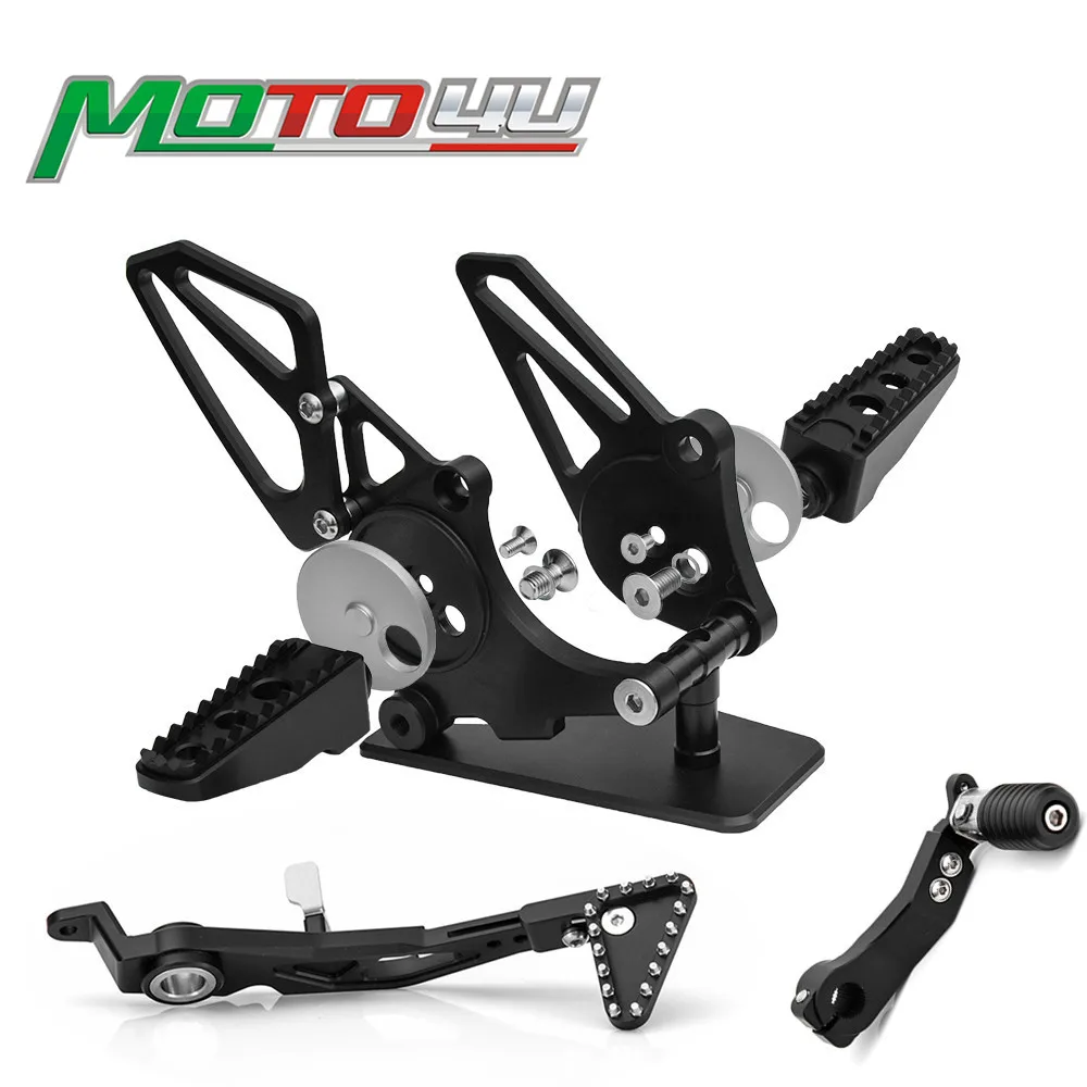 

Adjustable Footrest sets Rearset Folding Rear Foot Brake Lever Pedal Gear Shift Lever For BMW R NINE T r9t 2014 -2018