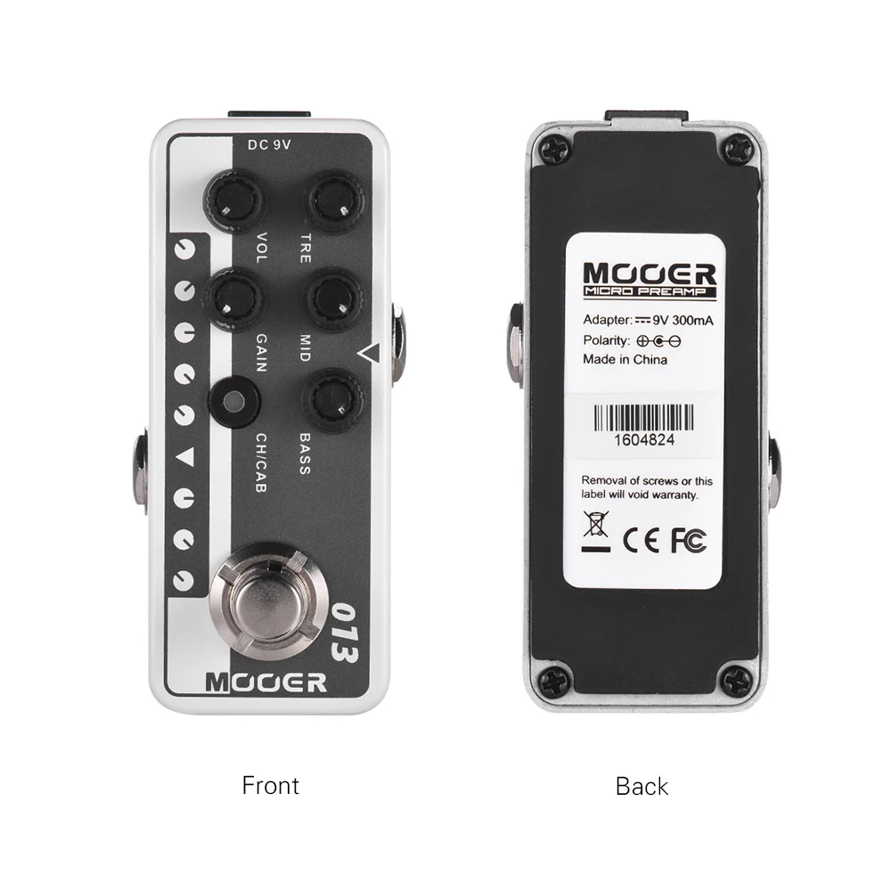 

Mooer M013 Matchbox Electric Guitar Effects Pedal High Gain Tap Tempo Bass Speaker Cabinet Simulation Accessories Stompbox