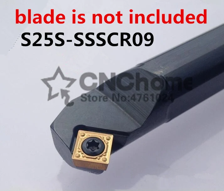 

S25S-SSSCR09 сверлильный брусок, внутренний токарный инструмент, держатель токарного инструмента с ЧПУ, Токарный режущий инструмент, сверлильный брусок для вставок SCMT09T304/08