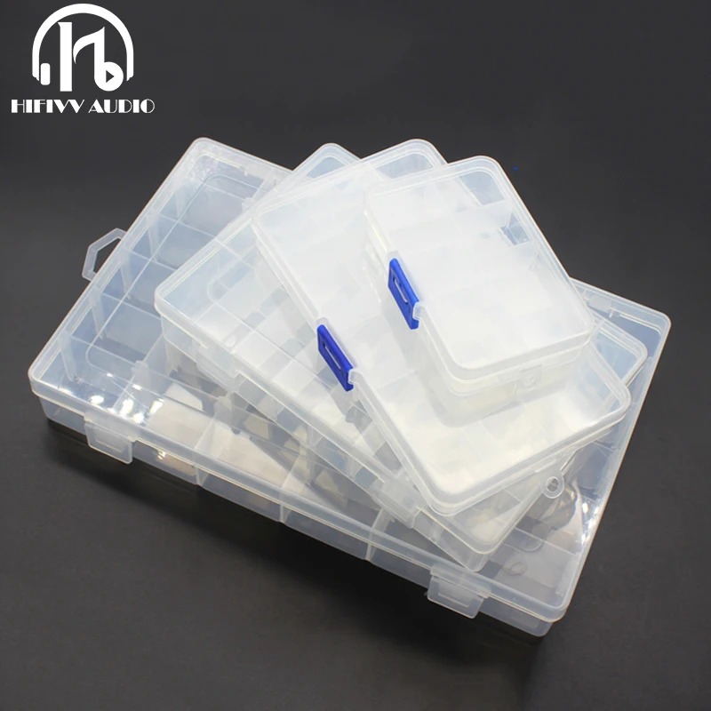 IC box chip Storage box 15 Grids