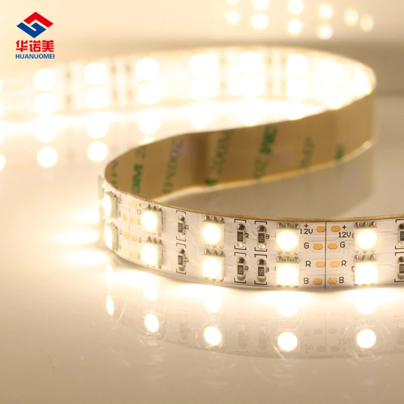 5M 120LEDs/m Flexible LED Strip 5050 12V LED Light Double Rows Flexible Tape Red Green Blue Yellow White RGB Lamp