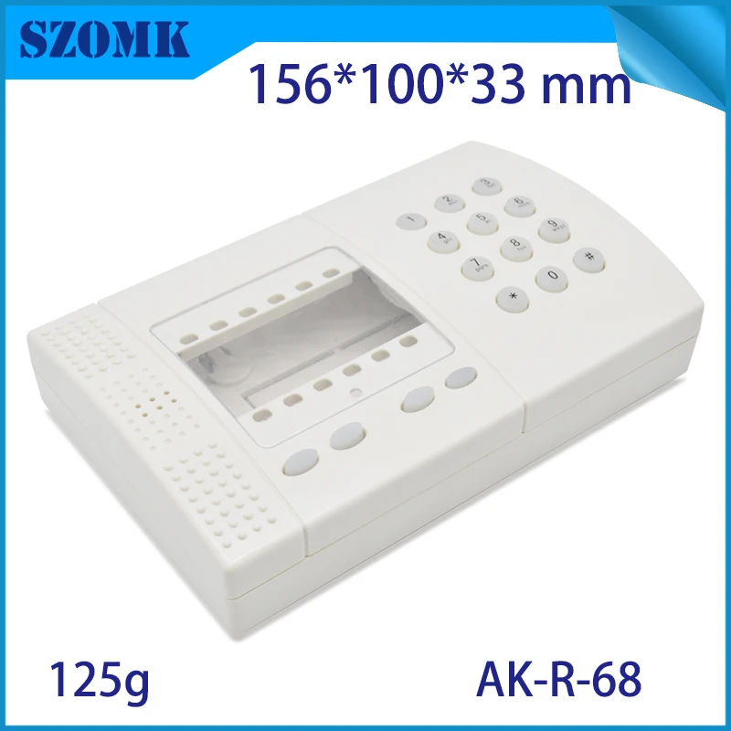 1Piece 156*100*33mm szomk RFID plastic electronics enclosure door access control enclosure plastic keypad shell instrument box