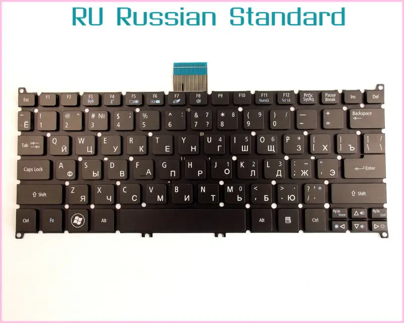 Laptop Keyboard For Acer Aspire S3 S3-391 S3-391-9415 S3-391-9813 S3-391-9499 RU Russian Version