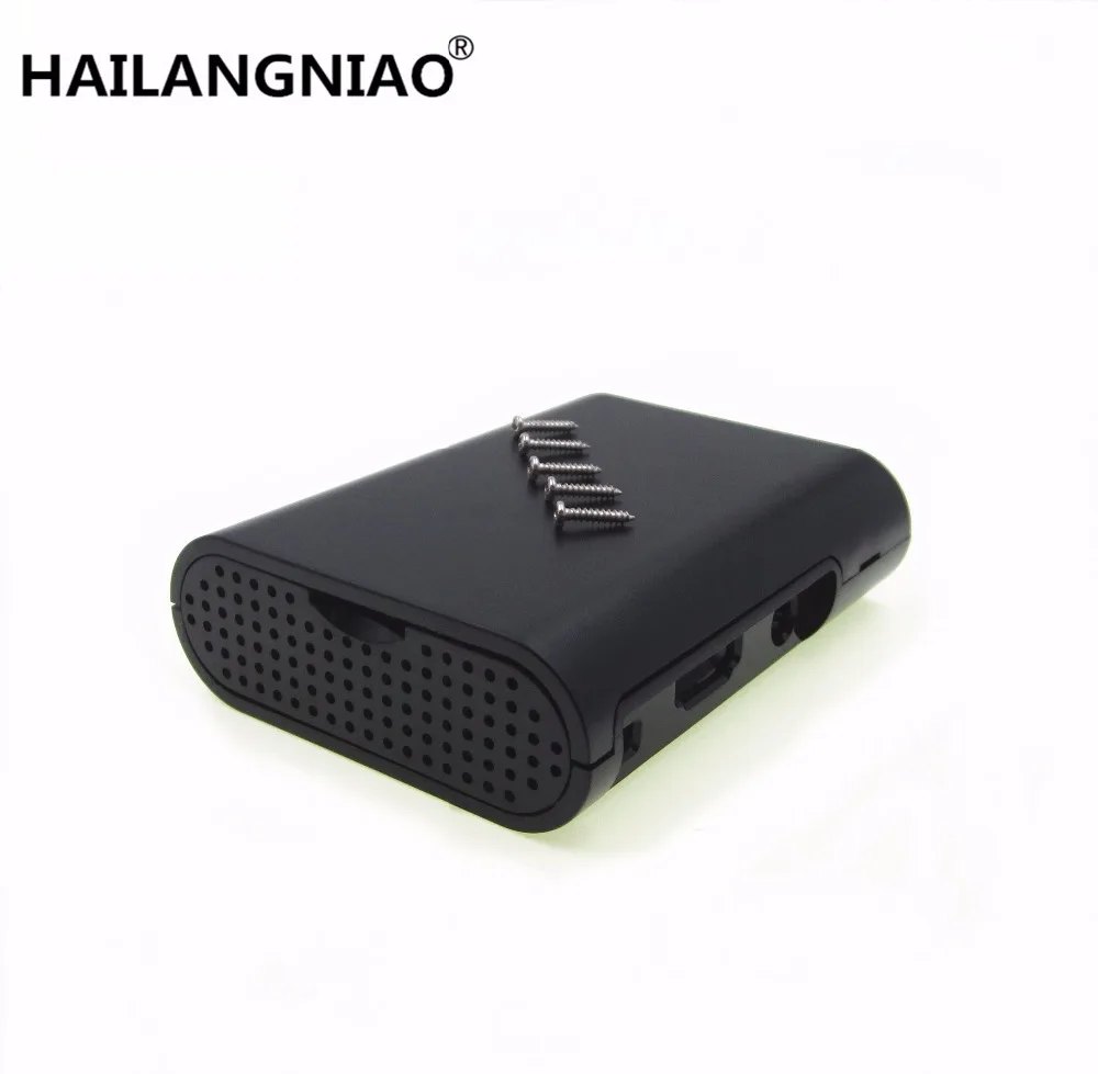 5 шт., черный чехол для Raspberry Pi 3 2