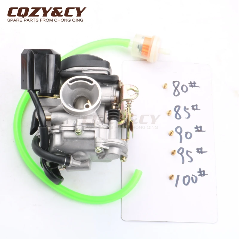 20mm Scooter Carburetor PD20J for SYM CVK Fiddle 2 Orbit 1 50 Symply 50cc 4-stroke AC after 2008