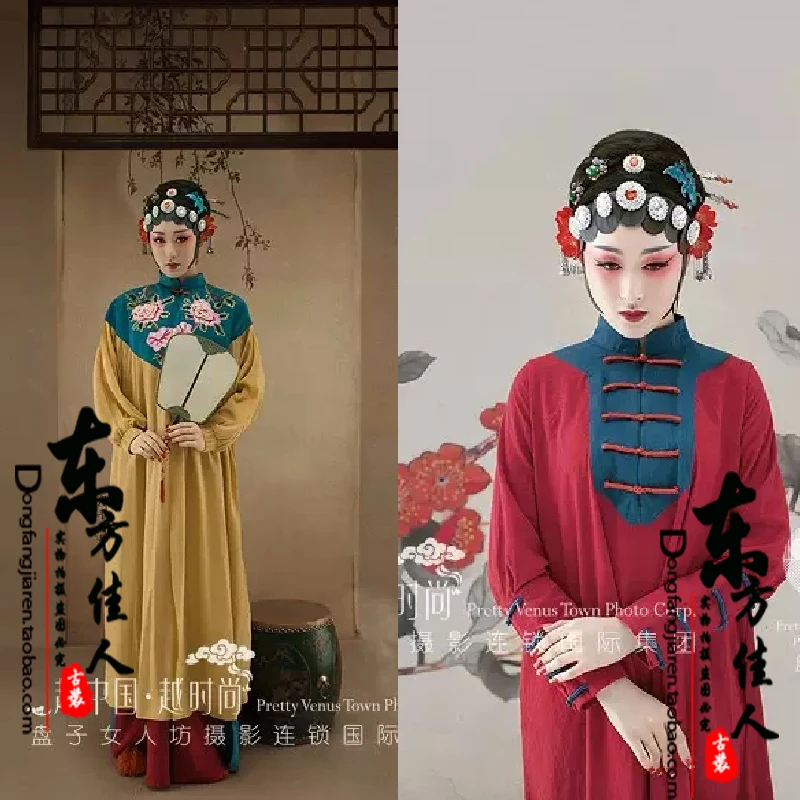 

Juan Zhu Lian Summer Beauty Women Costume Exhibition New Design Opera Costumes for Photography Full Set