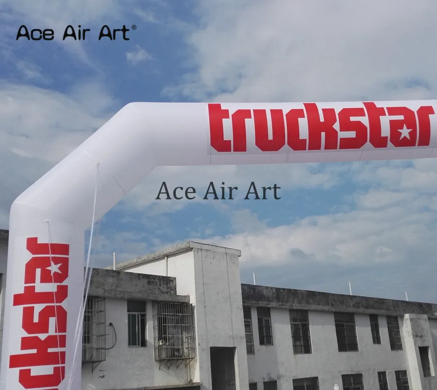 Large Sport 12m Wx6m H Inflatable Archway Start Finish Line Entrance Gate Arch for Truckstar Assen Festival Events or Customized