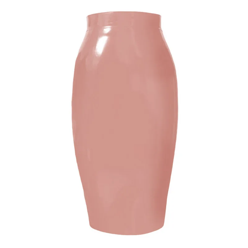 LATEX Pencil Skirt Rubber Skirt Pencil Latex Skirt