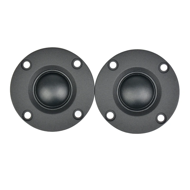 AIYIMA 2Pcs 52MM Audio Portable Speakers 6 Ohm 30W Dome Silk Film Tweeter ABS Treble Speaker Loudspeaker With Aluminum Radiator