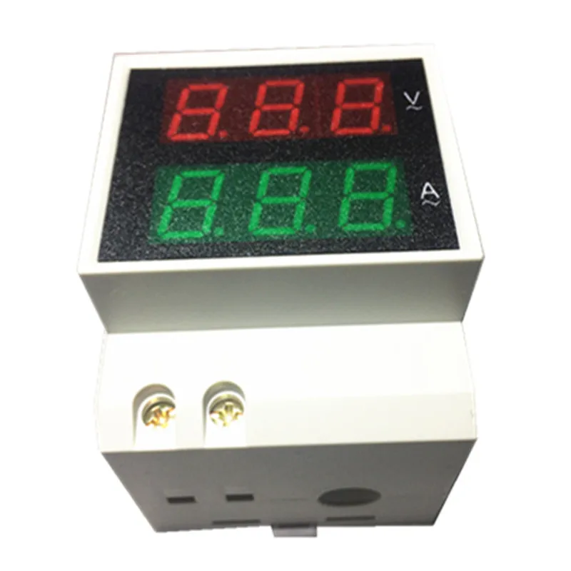 Digital LED AC Voltmeter Ammeter AC200-450V AC0-100A Voltage Current Meter Dual Display Panel Energy Meter Tester Monitor