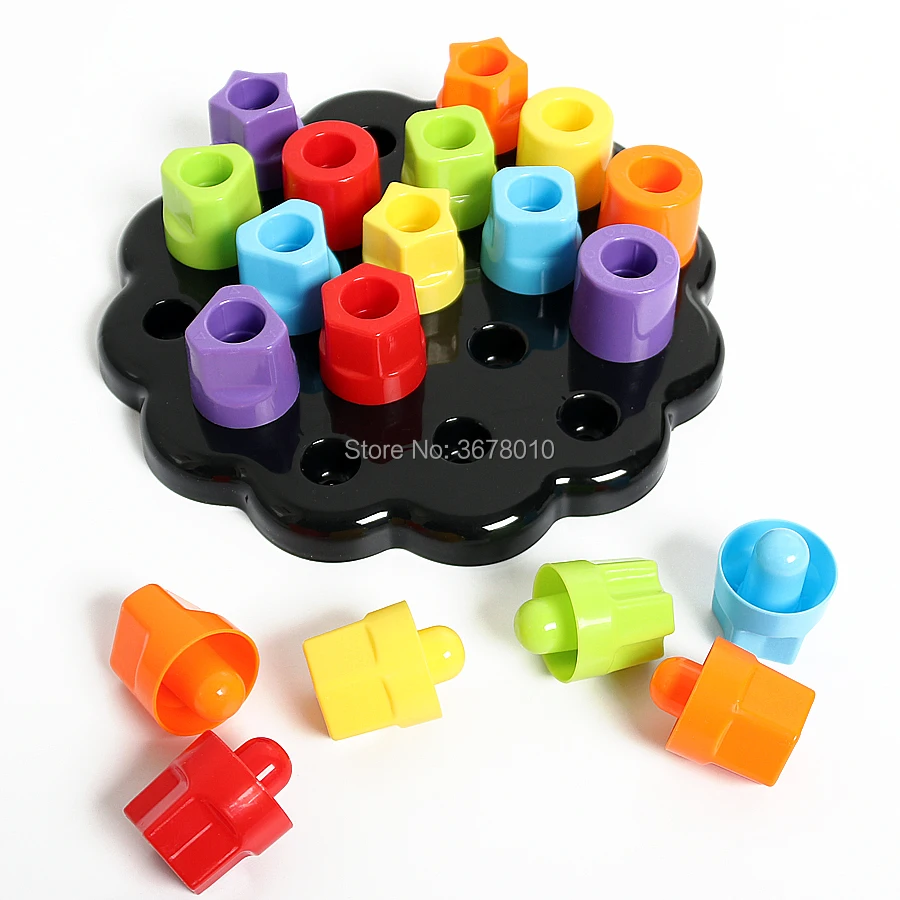 Tots First Chunky Pegs,Learning to Match, stack, build and sort the pegs in all kinds of shapes and sizes Educational toys