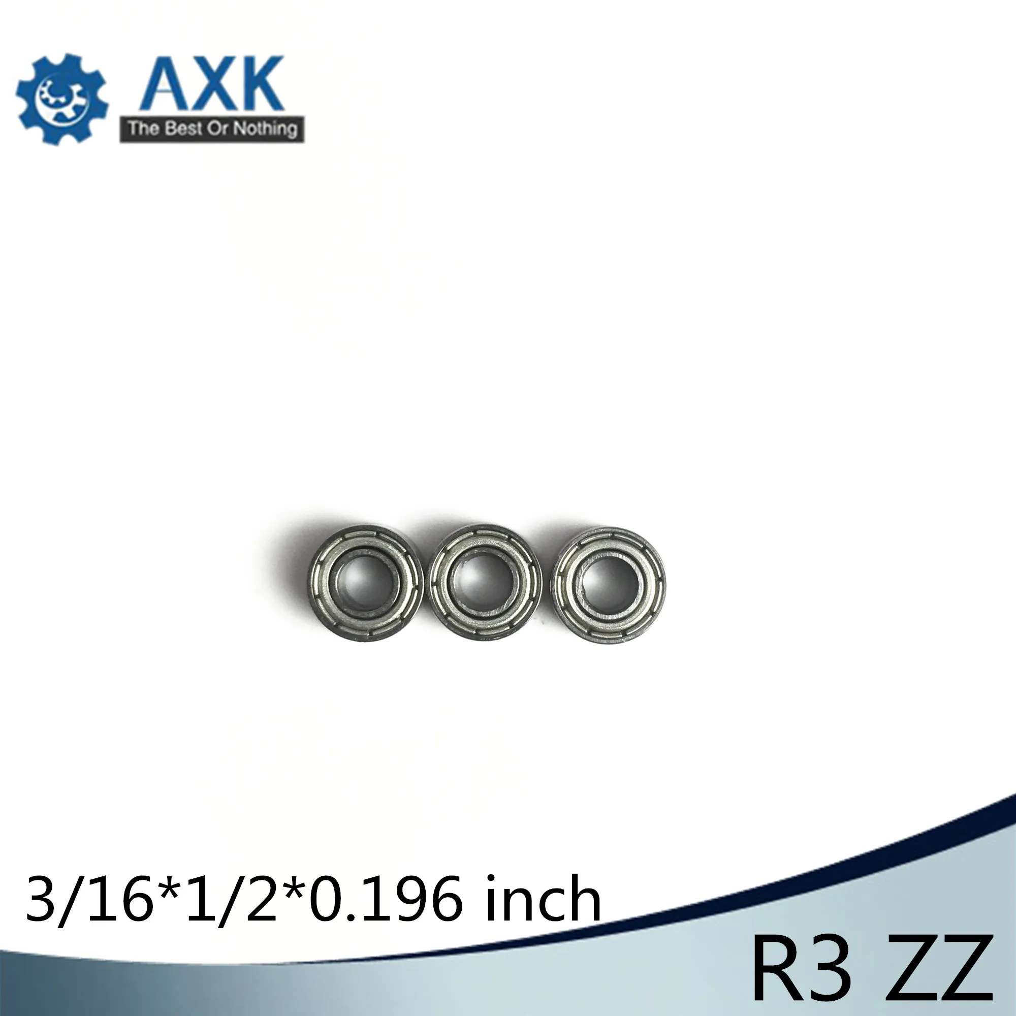 R3ZZ Bearing ABEC-1 (10PCS) 3/16