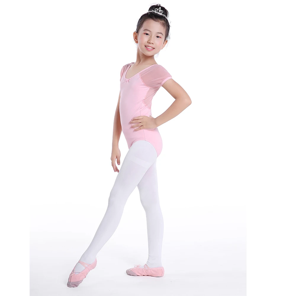 Pink Ballet Leotard Dress Dance Wear Toddler Leotard Gymnastics Swimsuit Leotard for Girls Three Color Available