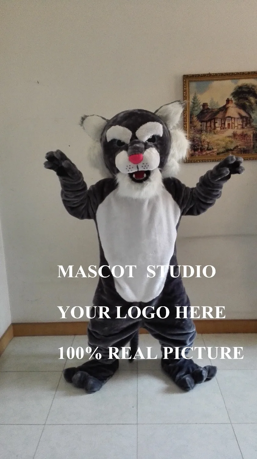 

mascot wildcat mascot wild cat bobcat costume cartoon character cosplay fancy dress anime theme carnival costume fancy costume