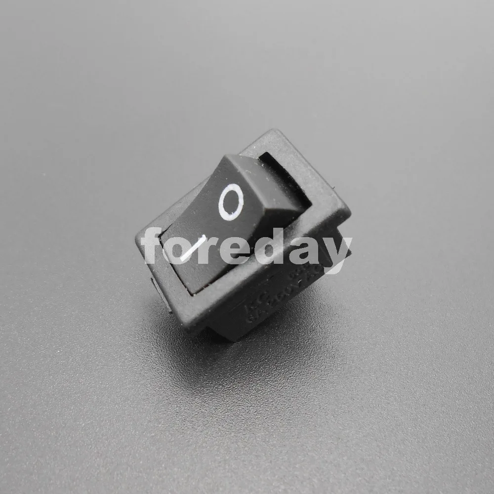 

100 шт., 2-контактный переключатель питания, кнопочный кулисный переключатель, переключатель корабля 6A 250 В переменного тока/10 А 125 В переменного тока для лампы, диспенсера для воды * FD175X100