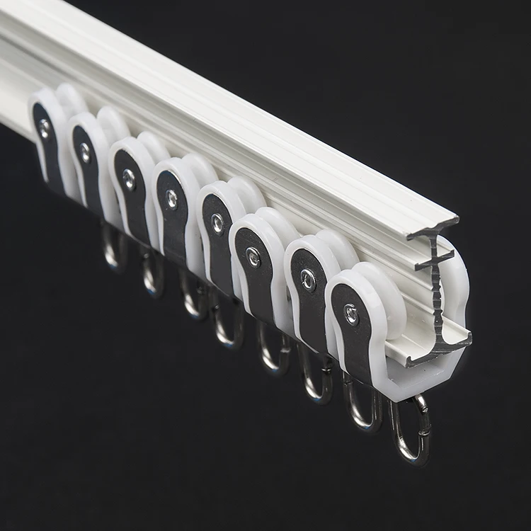 

SCHRLING 2018 Hot Sales 1meter Bendable curtain Tracks With Aluminum Alloy High quality Curtain accessories Cusomized size
