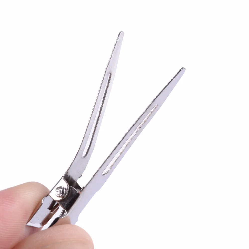 Pinces à Cheveux en Forme d\'Alligator, Accessoires de Tissage, Épingles à Nministériels d, de 4.5cm, 10 Pièces