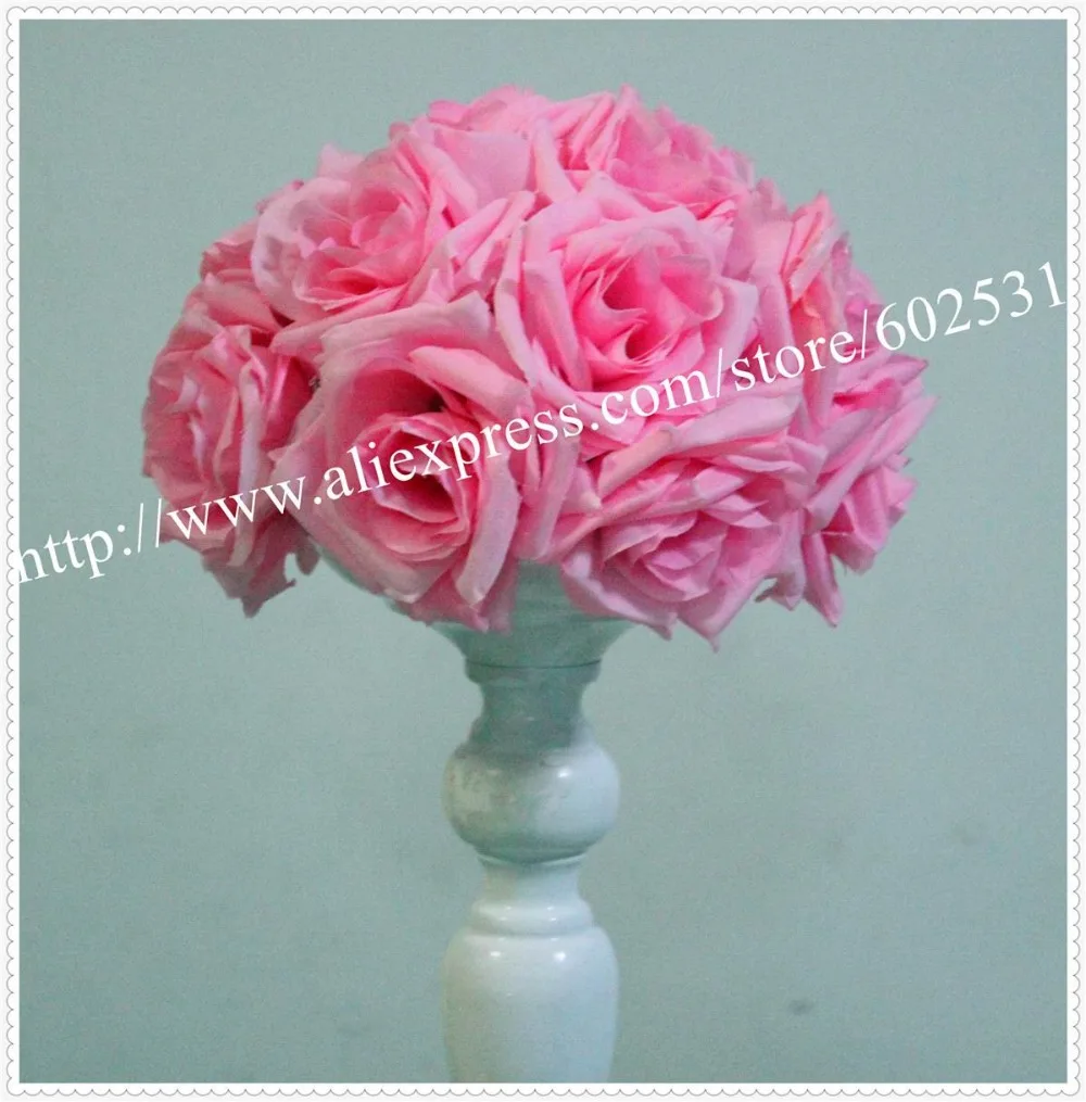 Free shipping 20CM*10pcs Pomander rose ball wedding kissing flower ball party/home decoration flower