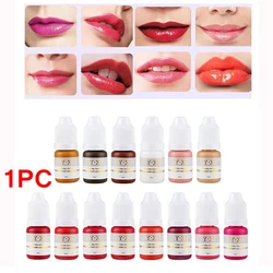 22 Color Semi Permanent Makeup Eyebrow Inks Lips Eye Line Tattoo Color Microblading Pigment Eyebrow Tattoo Body Art Color Inks