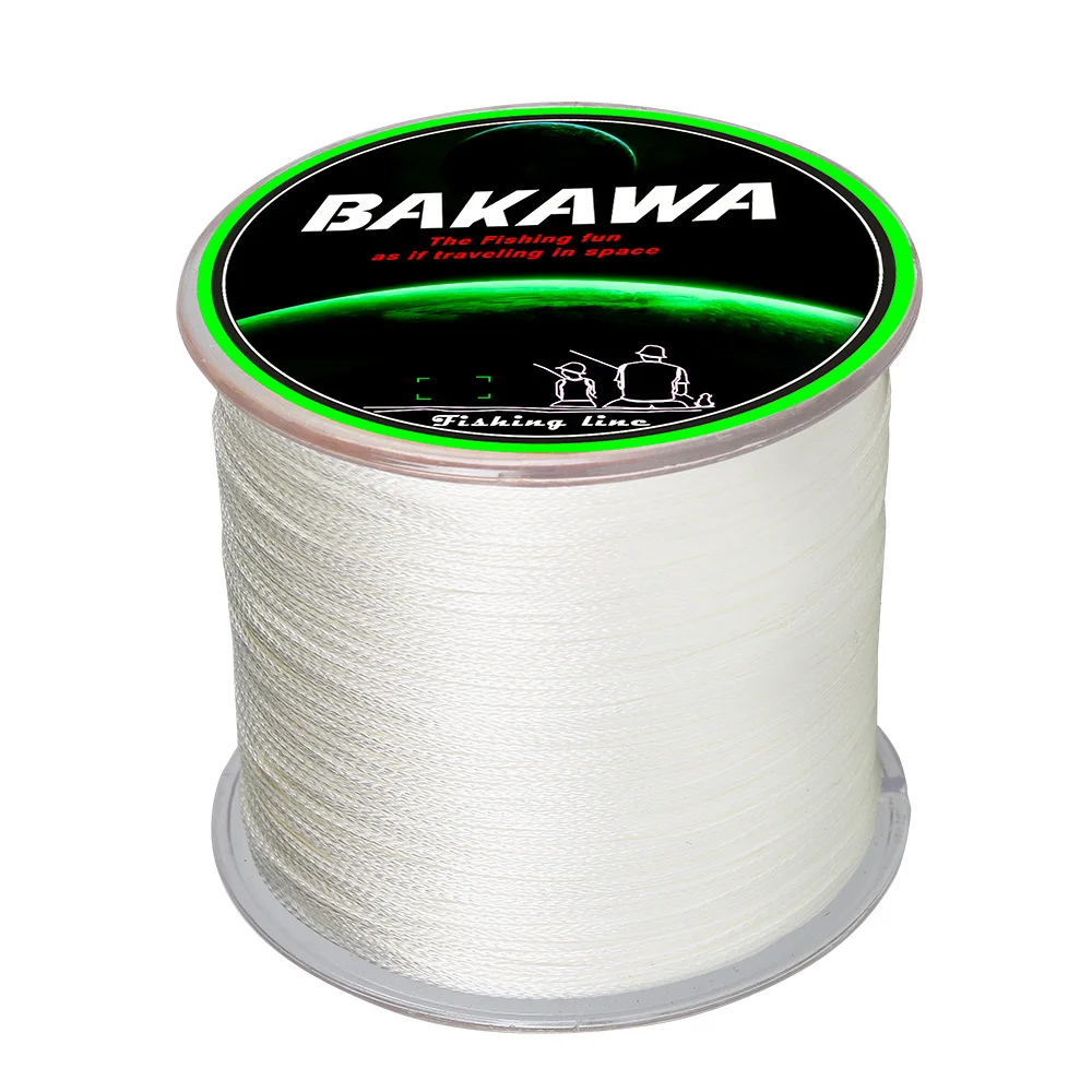 BAKAWA 300M 4 Strands Braided Fishing Line Multifilament 100% PE Japanese technology Super strong Fly Fishing Line