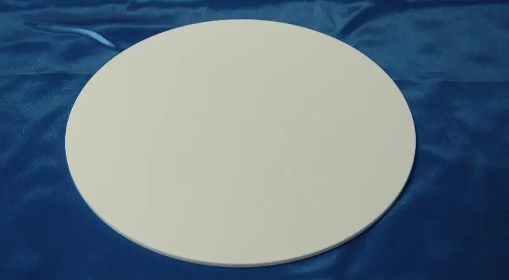 99% Alumina Ceramic Plate , Circular , Insulated , Wear-resisting , diameter=40mm