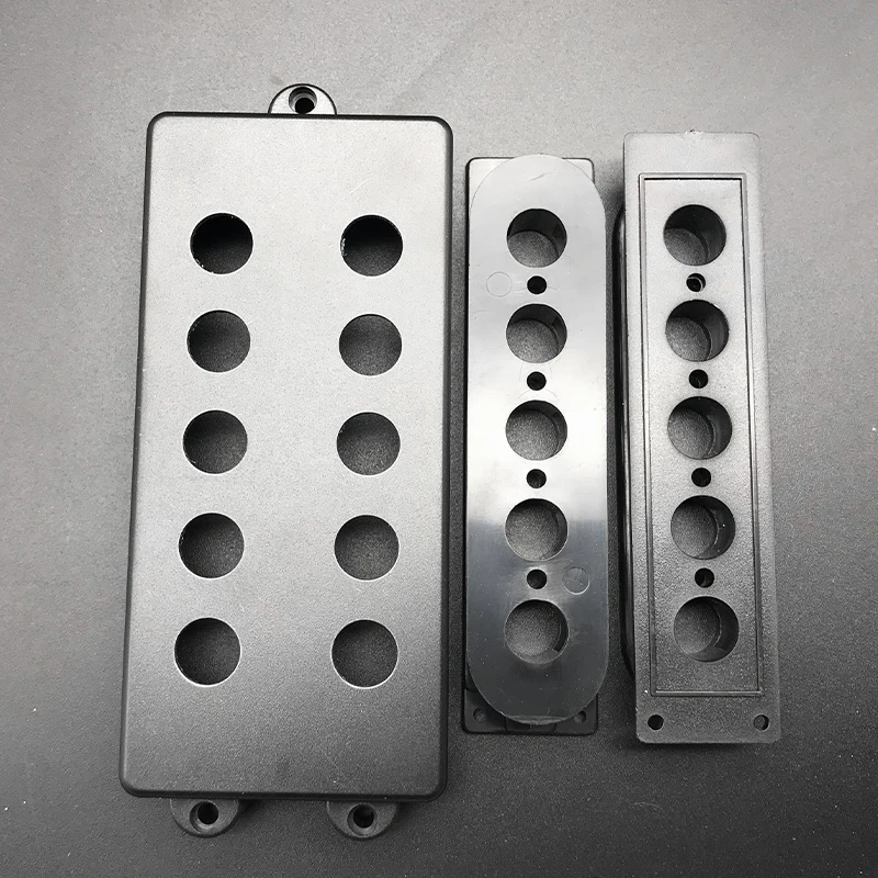 2 قطعة الغيتار الكهربائي غطاء لاقط الجيتار الكهربائي 4/5/6 سلسلة MB باس غيتار بيك اب الغطاء البلاستيك الكهربائية فيولاو الإكسسوارات #4