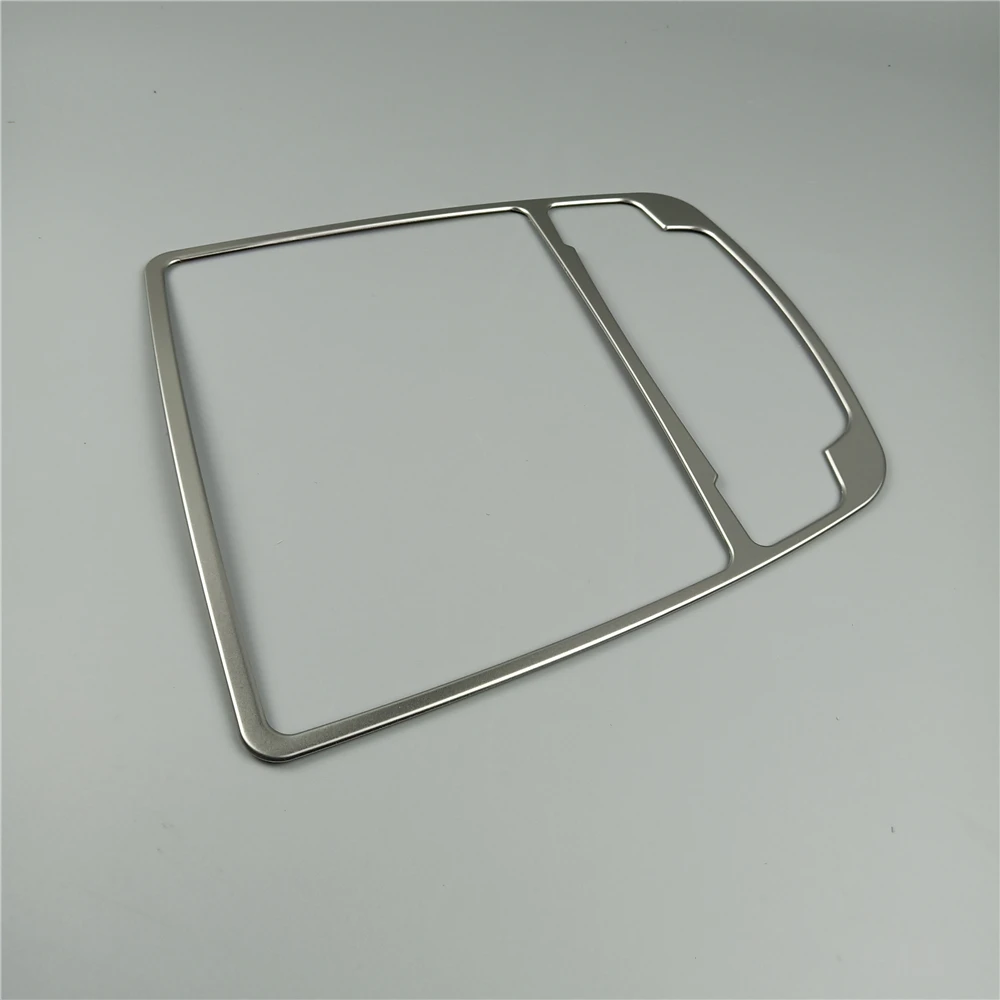 Center Console Gear Shift Frame Decoration Cover Trim For Audi A6 C7 2012-2018 Stainless Steel Car Interior Accessories
