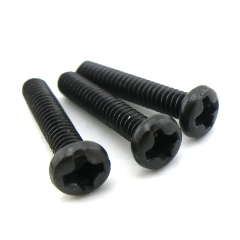 10pcs/lot J335 M2*100 Black Coating Small Screws Length 100mm DIY Model Screw Free Shipping Russia