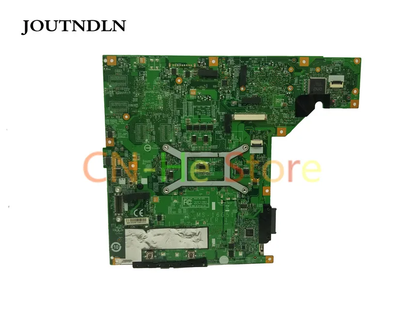 JOUTNDLN FOR MSI GE620DX GE620 Laptop Motherboard MS-16G5 MS-16G51 REV 1.0 HM65  Integrated Graphics DDR3 100% work