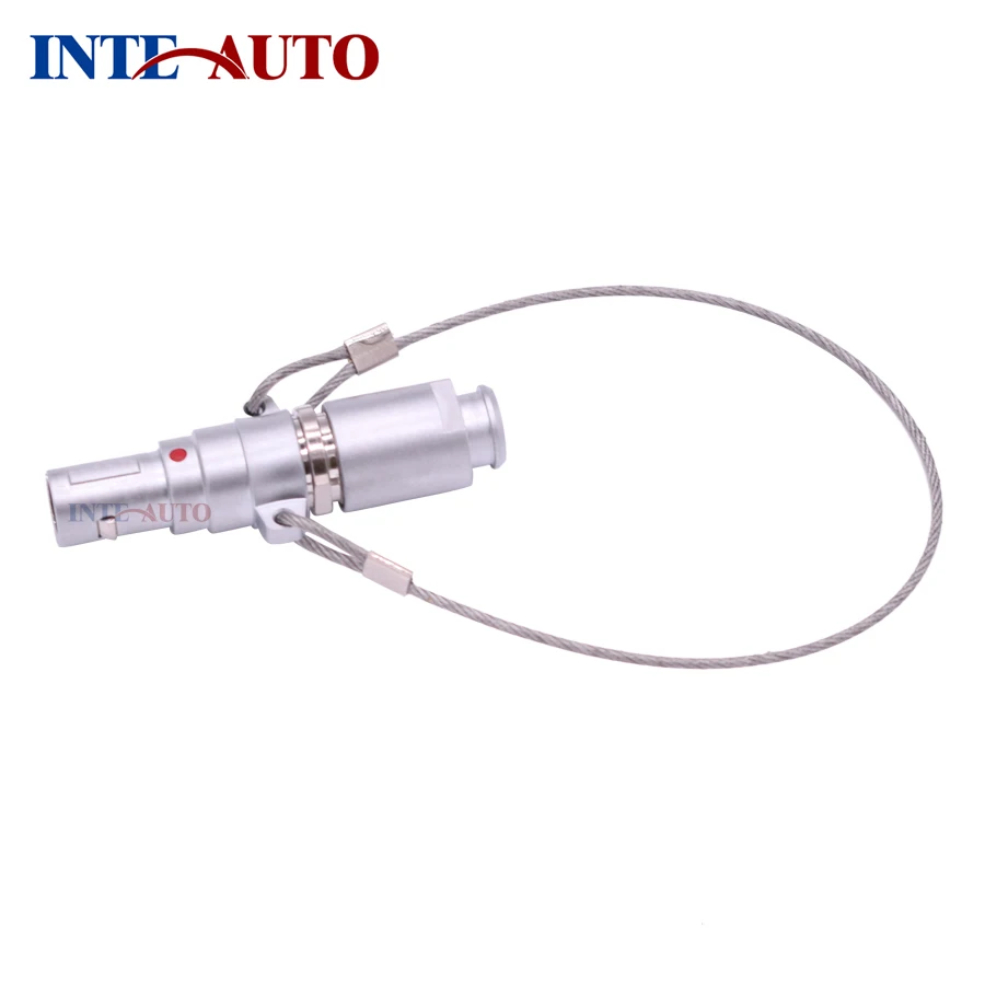 

5 Pins Wire Push Pull Self-locking Male Connector,Metal 5 Pins Electrical Plug with Lanyard Release FTNG.0B.305