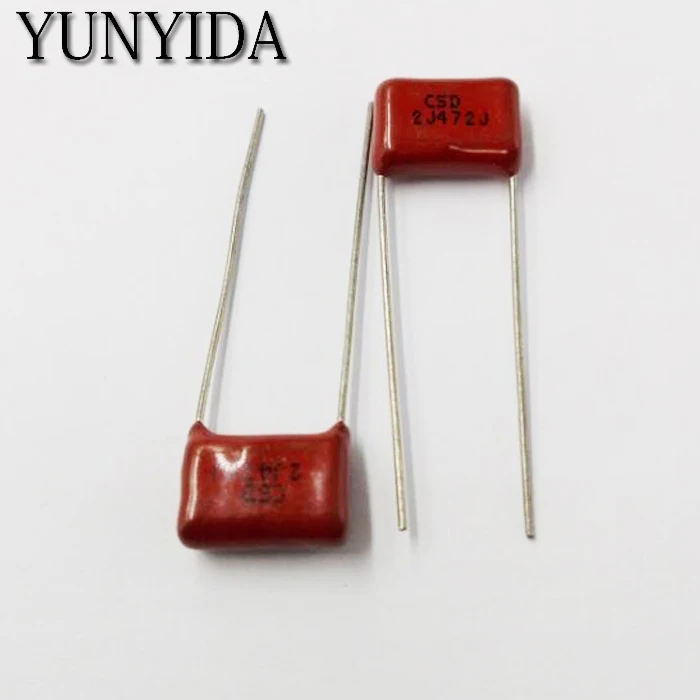 10pcs, CBB 472J  630V  4.7NF    Metallized Film Capacitor   472 630V 630V472J