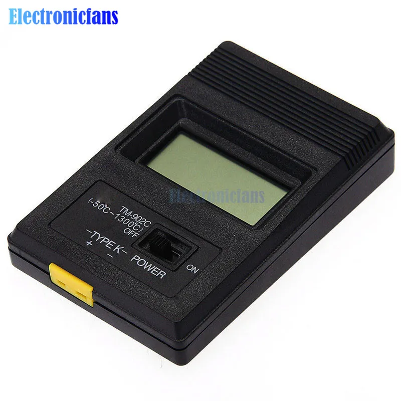 TM902C Digital LCD K Type Thermometer Temperature Single Input Pro Thermocouple Probe detector Sensor Reader Meter TM 902C