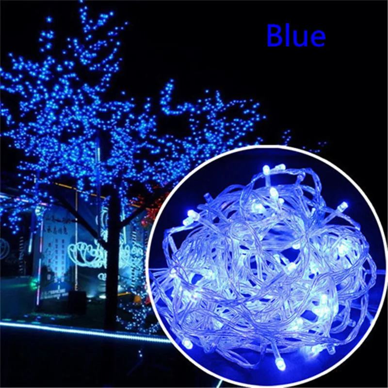 10M 20M 30M 50M 100M Fairy LED String Light Waterproof AC 220V LED Christmas Lights Holiday Decoration Indoor Outdoor Lighting