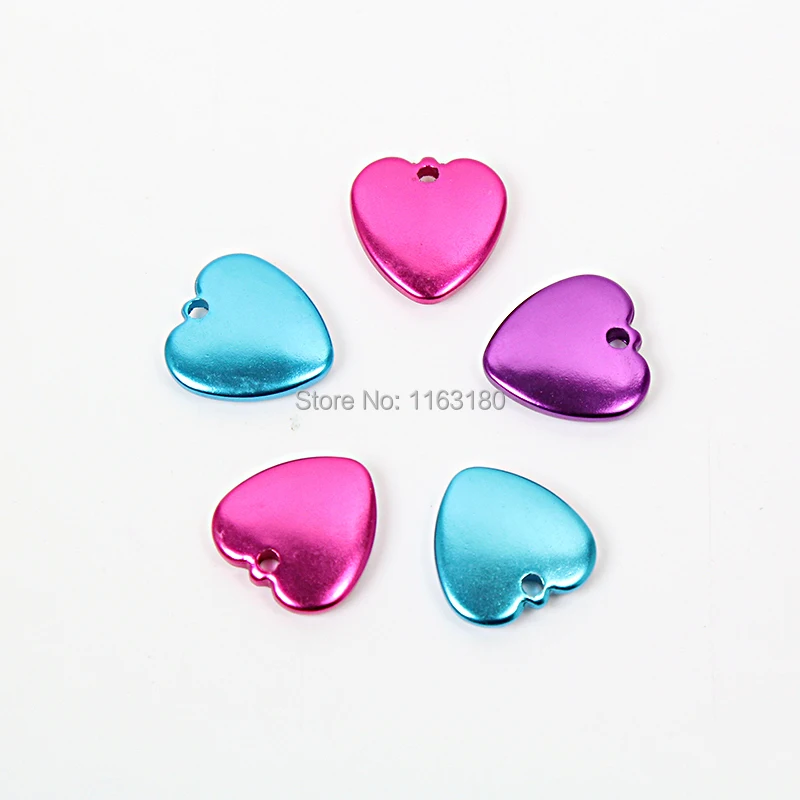 5000pcs/lot  PET TAGS ID CUSTOM X-SMALL HEART TAGS DOUBLE SIDED  DOG CAT TAG