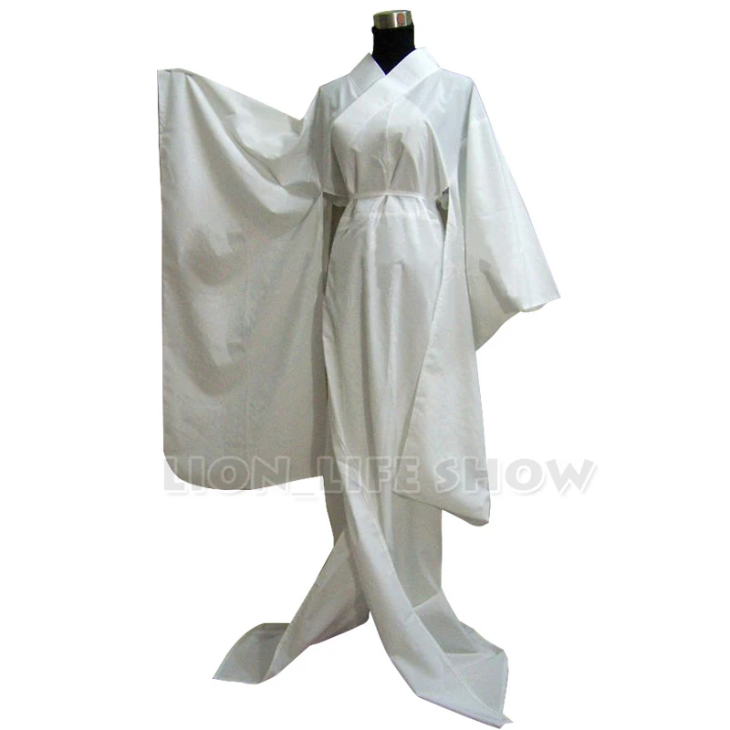 Women Japanese Kimono Traditional Floral Furisode Long Kimono Cosplay Dress Costume outfit