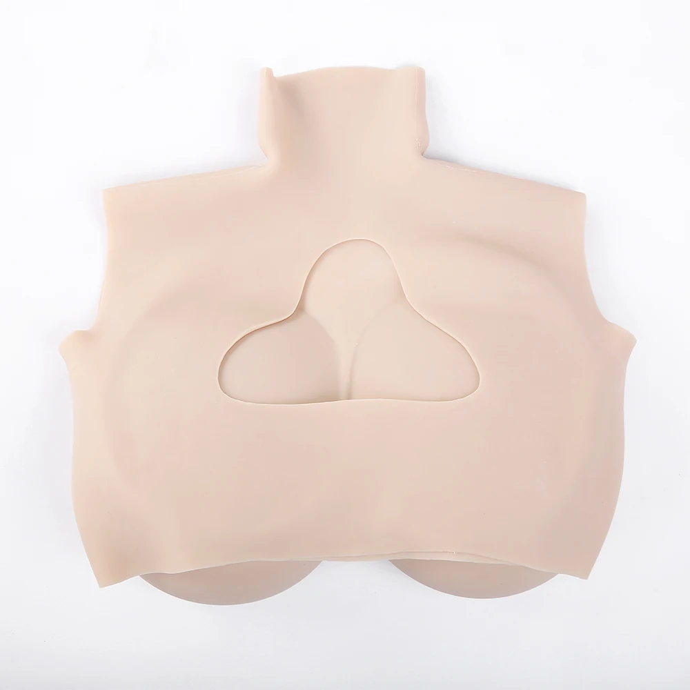 H Cup 5400g Huge Chest Fake Boobs False Breasts Dokier Silicone Breast Forms Breastplates For Crossdresser Transgender Drag